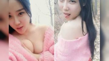 漂亮正妹与炮友开车到郊野玩露出