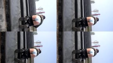 微博萌妹@呆萌橘子酱–公园露出视频+图片[30P6V] sp (4)