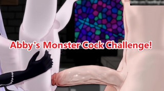 [3D] Abby's Monster Cock Challenge! (1)